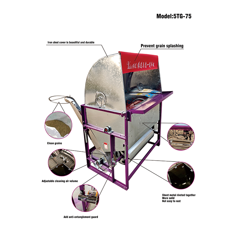 Light of agricultural machinery: Innovation and application of rice and wheat thresher